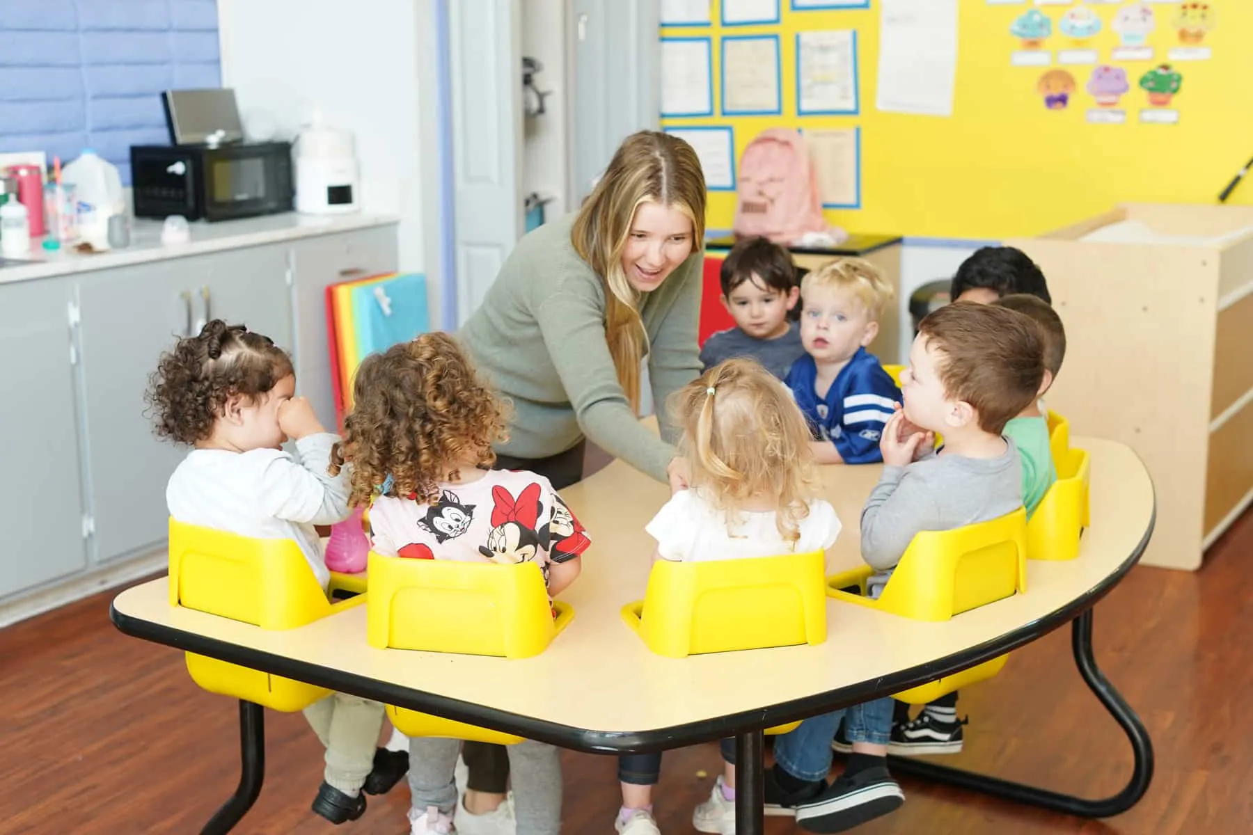 Young learners exploring hands-on sensory materials and creative STEAM projects in Pleasanton